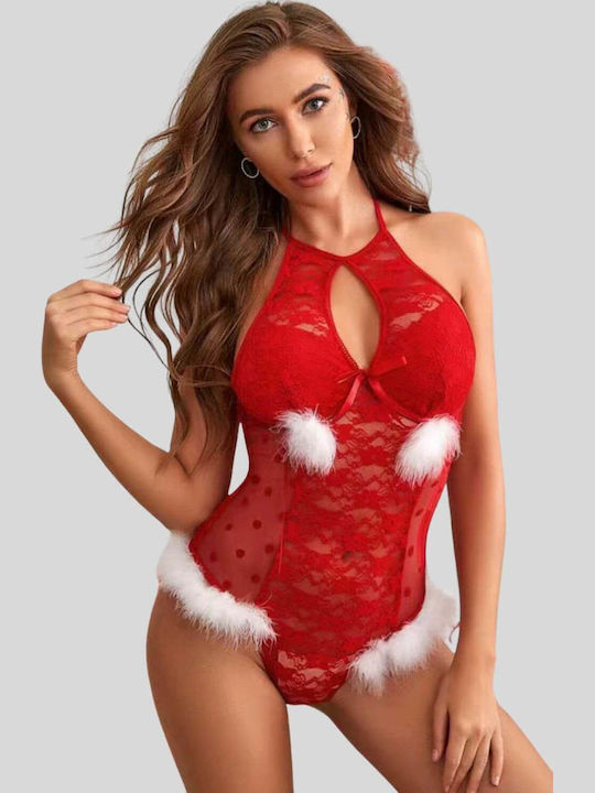 Siya Miting Sexy Bodysuit Rot