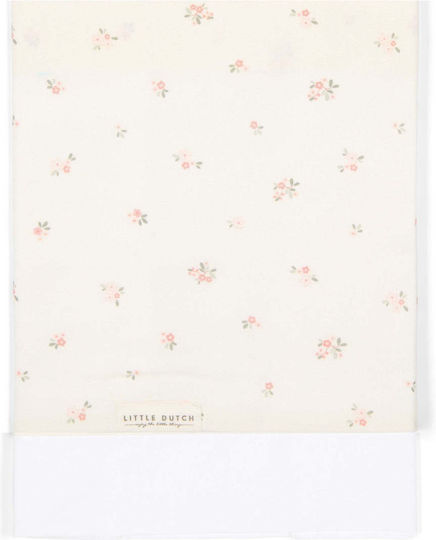 Little Dutch Baby Sheet Cradle Cotton White 100x70cm