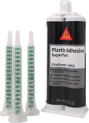 Sika Sikapower Κόλλα Πλαστικών Μαύρη 50ml