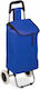 Shopping Trolley Light Blue 42x35x100cm