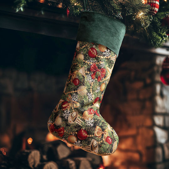 Happy Holiday Christmas Decorative Sock M50xP30cm