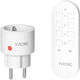 Mini Wireless Socket Virone Rs-10 Gs 2300w Schuko Ip20 Remote Control White