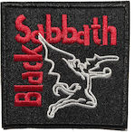 Black Sabbath Fabric Sewing Patch 7x7cm