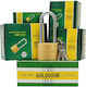 Golddoor Bronze Padlock Lengthened with Key 50mm 1pcs