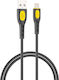 XO USB-A to Lightning Cable Μαύρο 1m (16.005.0341)