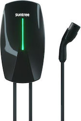 Eurolamp SUNTREE Επιτοίχιος Μονοφασικός Σταθμός Φόρτισης με Ενσωματωμένο Καλώδιο Type 2