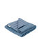 Little Dutch Baby Blanket Nursery Swaddling Blanket Blue 100x70cm