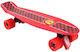 Mesuca Complete Penny Board Κόκκινο