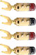 Oehlbach Fusion Lug High End Cable Lug Connector Speakers 4 Τεμάχια