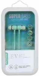 EV167 In-ear Handsfree Ακουστικά με Βύσμα 3.5mm Τιρκουάζ EV167 In-ear Handsfree Ακουστικά με Βύσμα 3.5mm Τιρκουάζ