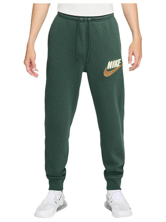 Nike Sweatpants with Elastic Green