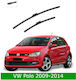 Front Wiper Blade Set Vw Polo 6r1 6c1 2009-2014 600mm 400mm Bosch Aerotwin 3398000078 24" & 16" 2 Pieces