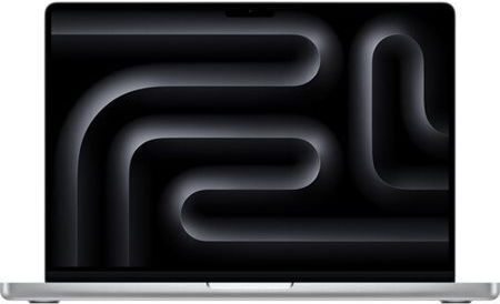 Apple MacBook Pro (2024) 16.2" Retina Display 120Hz M4 Pro-14-Core/24GB/512GB SSD/20-Core GPU с Зарядно 140W Сребрист Английски (САЩ) клавиатура