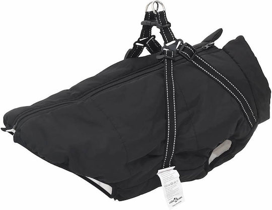 vidaXL Black Dog Coat