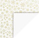 Cardboard 50x70cm 300g Xmas Foil Flakes