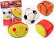 Leantoys Soft Sports Balls Basketball Rugby Football Baseball Set of 4 Pieces 13676687 5905991020370