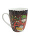 Beboulino Elf Christmas Mug Multicolored Width 8.2cm.