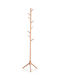 Viosarp Cuiere de podea Lemn Bej 42x42x175cm
