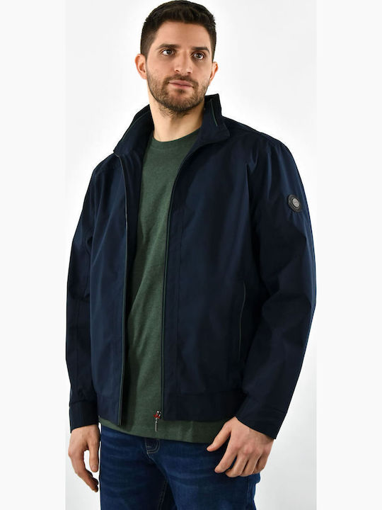 New Company Jacke Marineblau
