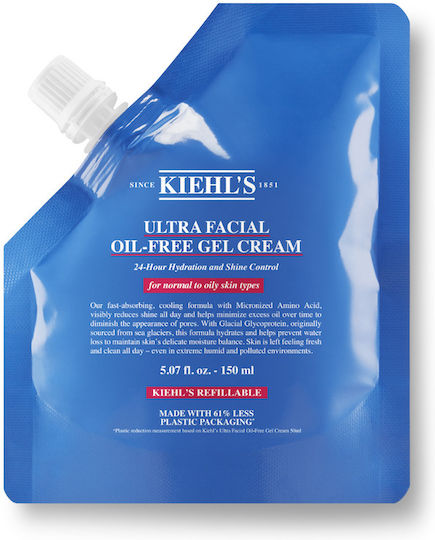 Kiehl's Ultra Facial Refill Gel Hidratare 24 Ore Pentru Față De Zi 150ml
