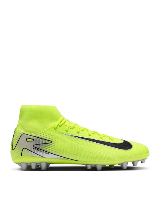 Nike Mercurial Superfly 10 Academy Kylian Mbappé Football Shoes with Cleats Green
