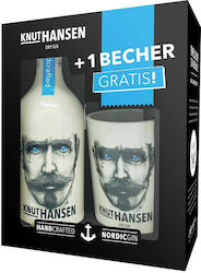 Gin Knut Hansen Dry Gb 500ml 42% + 1 Tasse