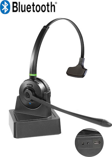 Ασύρματο Ακουστικό Mono Bluetooth Vt9712bt Κινητά Ασύρματα Τηλέφωνα Υπολογιστές