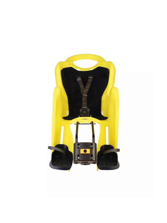 Bellelli Mr Fox Standard Hi-viz Rückseite Kinder Fahrradsitz Rahmen Gelb