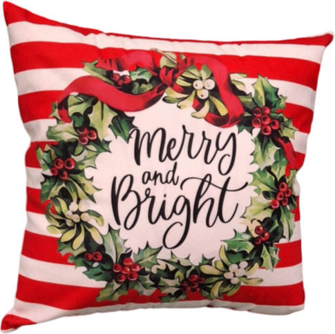 Husă Decorativă de Crăciun pentru Pernă Pătrată 45x45buc