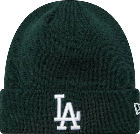 League Essential Beanie Beanie Knitted in Green color