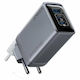 Anker Încărcător Fără Cablu GaN cu Port USB-A și 2 Porturi USB-C 100W Livrarea energiei Negruς (Prime)