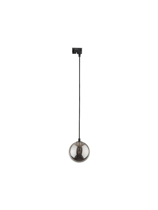 TK Lighting Κρεμαστό Φωτιστικό Μαύρο Ράγα με Ντουί G9 120x120εκ.