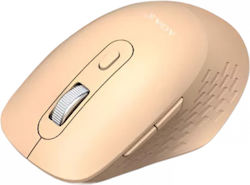 Aoas 1007 Wireless Ergonomic Bluetooth Mouse Beige