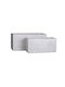 Gardin Кутия за саксии Керамика Grey Light 79x37.5x37.5см.