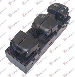 Vorderer Fensterschalter Vierfach 19-polig Nissan Qashqai 13-17 25401-1ka0b Links 1 Stk