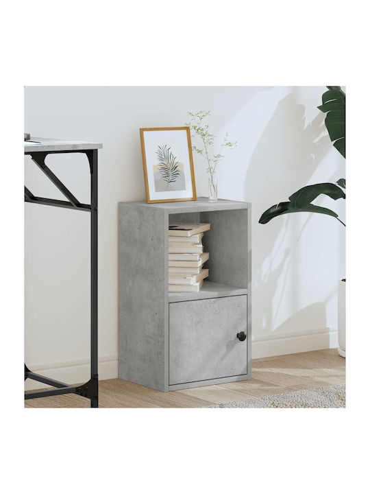 Grey Bookcase 31x24x52cm