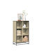 Bookcase Coffee 65.5x33x107.5cm