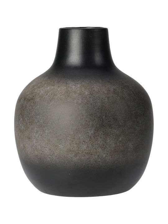 Koopman Decorative Vase Gray 14x16cm