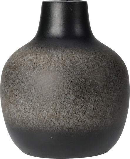Koopman Decorative Vase Gray 14x16cm