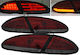 Πισινά Φανάρια Set Seat Leon 1p 05-09 Led Κόκκινο Φιμέ Sonar