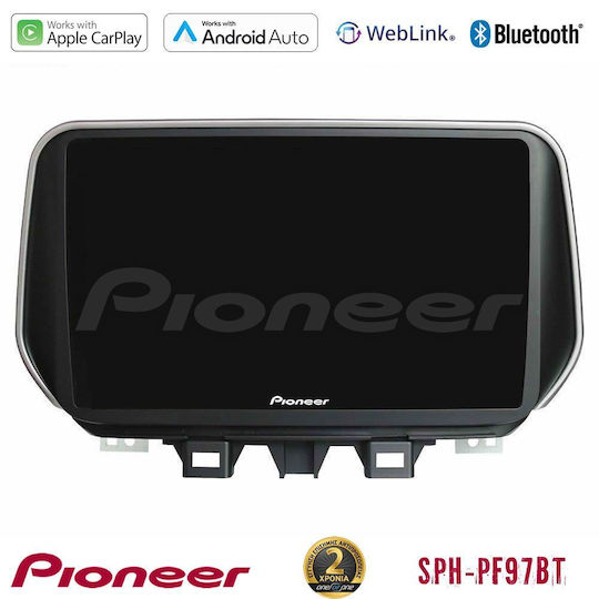 Pioneer Ηχοσύστημα Αυτοκινήτου για Hyundai iX35 2018 – 2020 (Bluetooth/USB/WiFi/GPS/Apple-Carplay/Android-Auto) με Οθόνη Αφής 9"