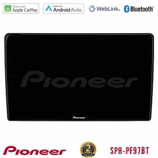 Pioneer Автомобилна Аудио Система (Блутут/USB/WiFi/GPS/Apple-Carplay/Android-Auto) с Тъчскрийн 9"