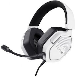 Trust GXT 492W Carrus Over Ear Λευκό