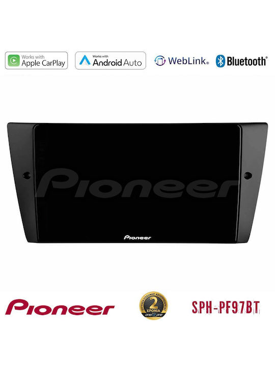 Pioneer Car Audio System for BMW Series 3 (E90) / Series 3 / E90 2006-2011 (Bluetooth/USB/WiFi/GPS/Apple-Carplay/Android-Auto) with Touch Screen 9"
