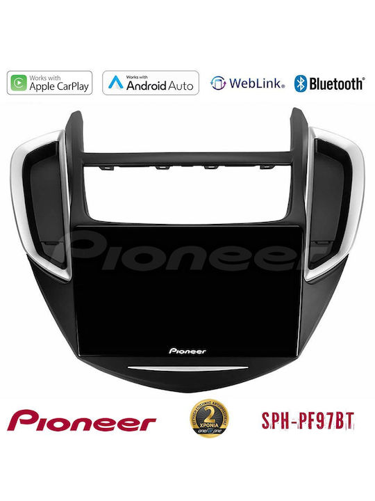 Pioneer Sistem Audio Auto pentru Chevrolet Trax 2013-2020 (Bluetooth/USB/WiFi/GPS/Apple-Carplay/Android-Auto) cu Ecran Tactil 9"