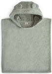 Mushie Kids Beach Poncho Green