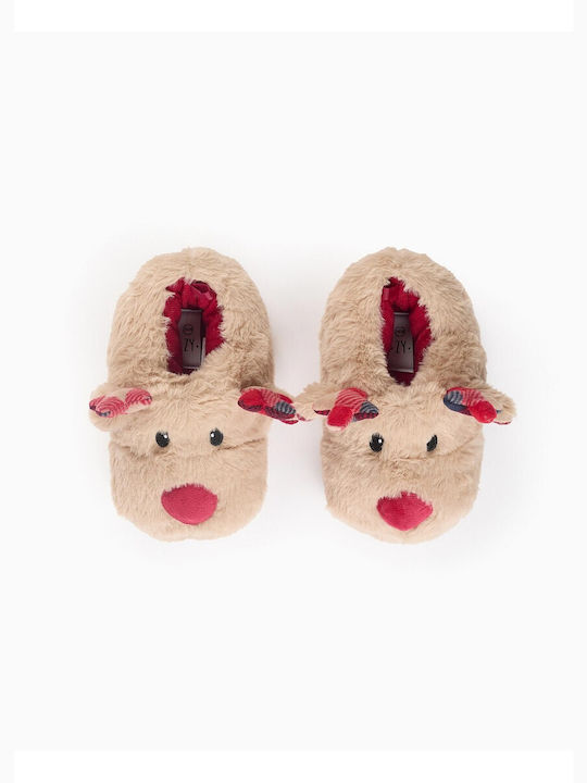 Zippy Kids Slippers Beige