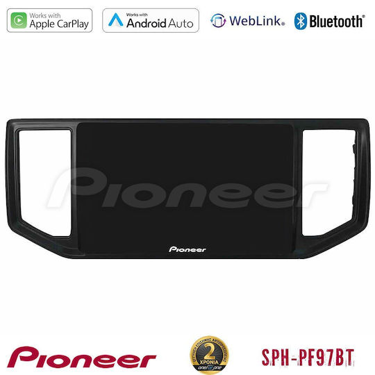 Pioneer Ηχοσύστημα Αυτοκινήτου για Volkswagen Amarok 2017-2022 (Bluetooth/USB/WiFi/GPS/Apple-Carplay/Android-Auto) με Οθόνη Αφής 9"