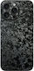 Gams Back Film Premium Vinyl Skin Back Plate for iPhone 16 Pro Max Forged Carbon