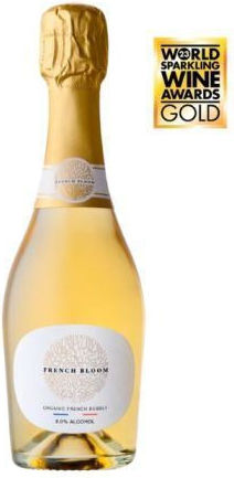 Bloom Biologisch Wein Chardonnay Weiß Trocken Schaumwein Alkoholfrei 375ml
